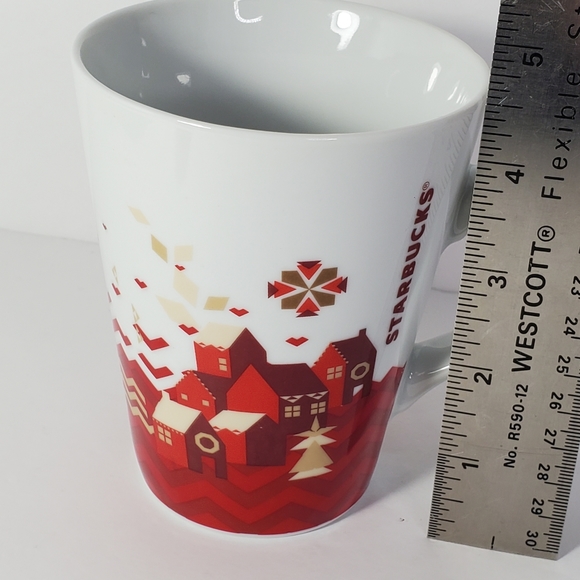 Starbucks 2013 Christmas Holiday Coffee Cup 11oz - Picture 6 of 6